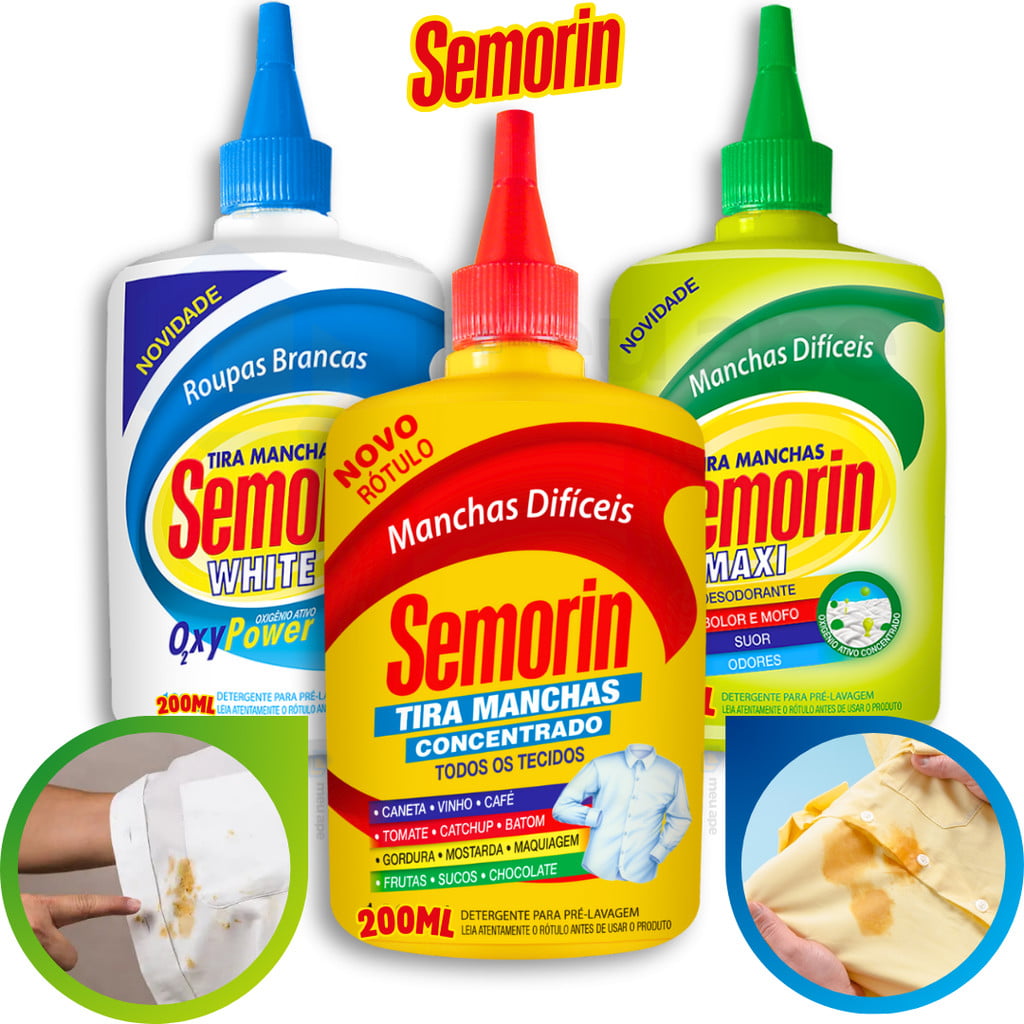 Tira Manchas de Roupas Semorin 200ml