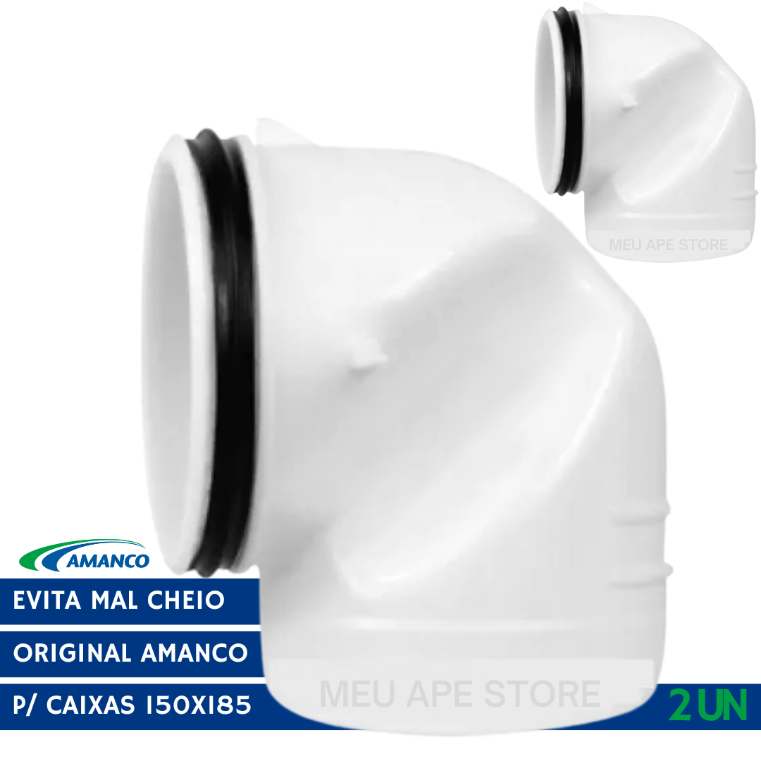 2 Sifonagem Copinho Ralo Para Caixa Sifonada Amanco 150X185