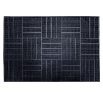 Tapete Capacho de Porta Borracha DOTS Estampado 60x40cm