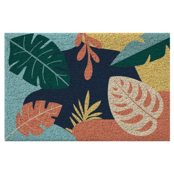 Tapete Capacho de Porta Vinílico Estampado 60x40cm
