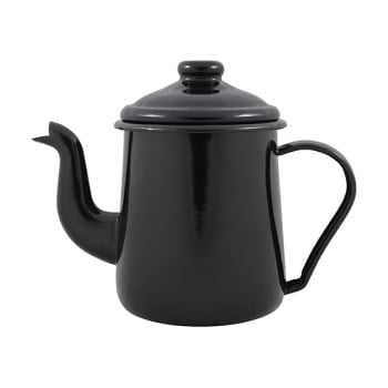 Cafeteira Bule Esmaltado Agata Indução 1100ML Com Bico Original Ewel