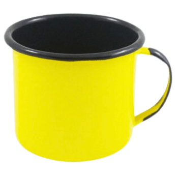 Caneca Esmaltada Unitária Agata 160ml Indução N6 Café Original Ewel