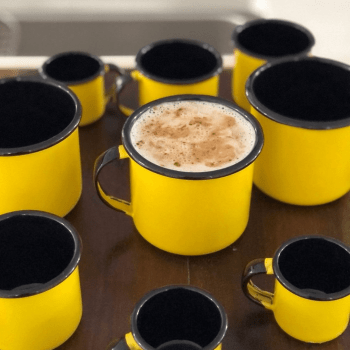 Caneca Esmaltada Unitária Agata 160ml Indução N6 Café Original Ewel