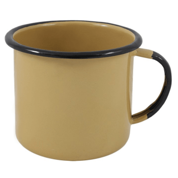 Caneca Esmaltada Unitária Agata 160ml Indução N6 Café Original Ewel