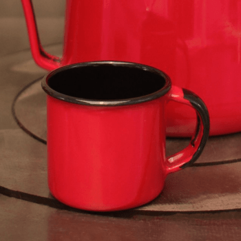 Caneca Esmaltada Unitária Agata 160ml Indução N6 Café Original Ewel