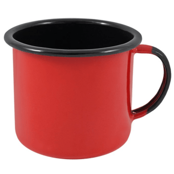 Caneca Esmaltada Unitária Agata 160ml Indução N6 Café Original Ewel
