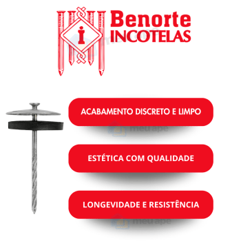 Prego Telheiro Ardox 18x30 1kg Aço Polido Benorte