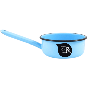 Frigideira Papeiro Esmaltado Para Bebê Antibacteria Indução Agata N14