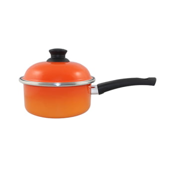 Panela De Indução Agata Esmaltada N18 1,3L Com Cabo Original Ewel