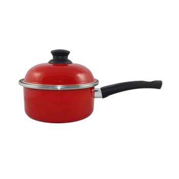 Panela De Indução Agata Esmaltada N18 1,3L Com Cabo Original Ewel