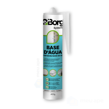 Pu 40 Tubo Selante a Base D'agua Uso Profissional Extra Forte Qborg 400g