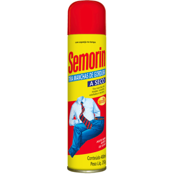 Tira Manchas De Gordura a Seco Spray Roupas Carpetes Estofado Semorin