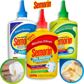 Tira Manchas de Roupas Semorin 200ml