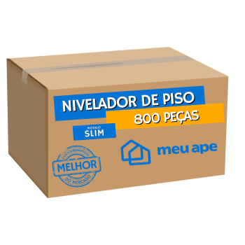 Nivelador de Piso e Porcelanato Espaçador 800un 100% Polip.