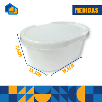 Kit 5 Potes Sorvete Açaí Sorbet C/ Tampa Plástico Cores Sorveteria Retangular Oval 1/1,5/2 Litros