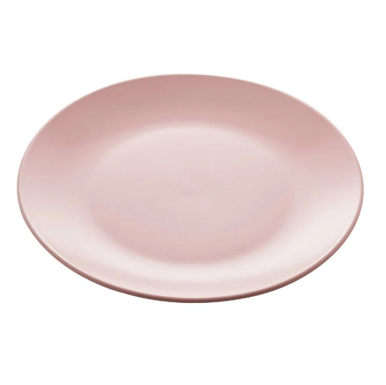 PRATO RASO DE CERAMICA CRONUS ROSA 27cm